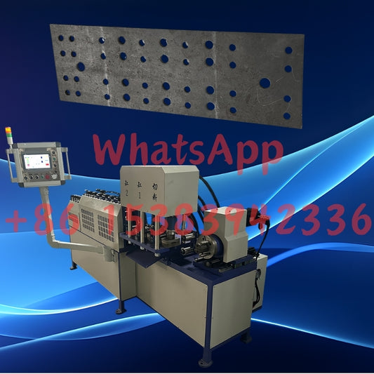 Road sign mounting bracket CNC manufacturing machine