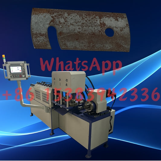 Road sign support CNC manufacturing machine