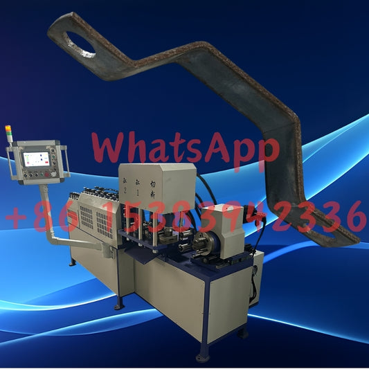 Road traffic sign pipe clamps CNC Forming Machine