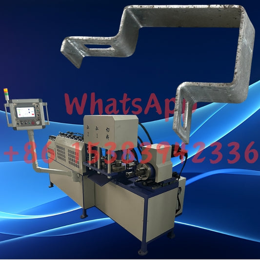 Road traffic sign pipe clamps CNC Hydraulic Punch Press