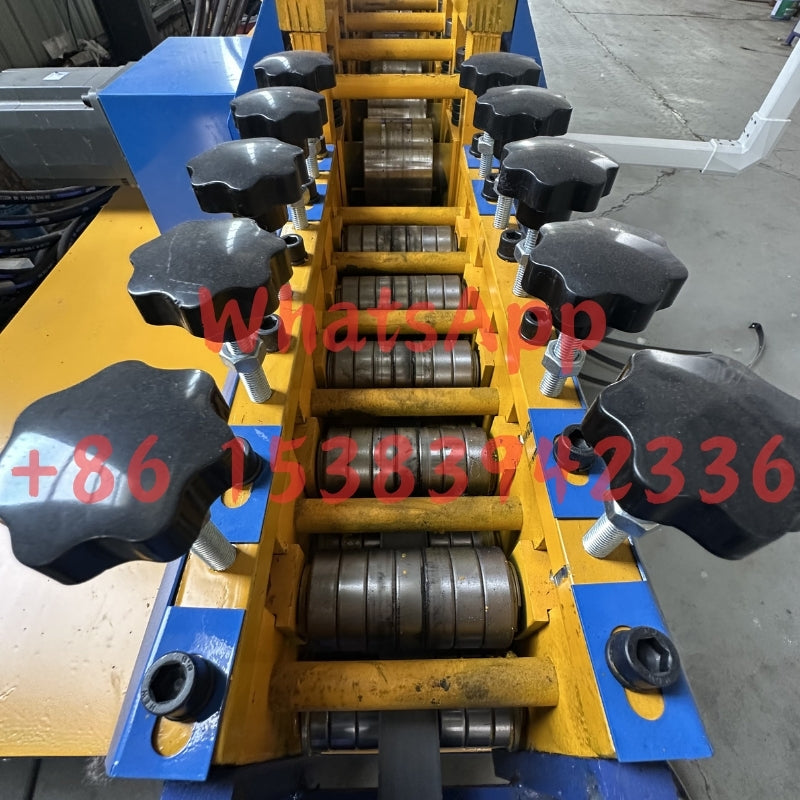 50x5mm Model Customized Siemens system for a Polish client CNC Pipe Clamp Bending Machine Primarily used for bridge concrete formwork support systems.