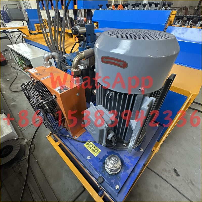 50x5mm Model Customized Siemens system for a Polish client CNC Pipe Clamp Bending Machine Primarily used for bridge concrete formwork support systems.