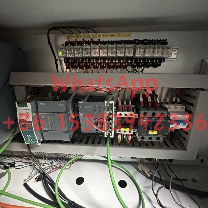50x5mm Model Customized Siemens system for a Polish client CNC Pipe Clamp Bending Machine Primarily used for bridge concrete formwork support systems.