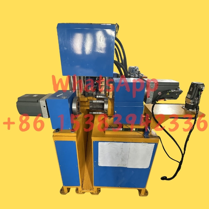 50x5mm Model Customized Siemens system for a Polish client CNC Pipe Clamp Bending Machine Primarily used for bridge concrete formwork support systems.
