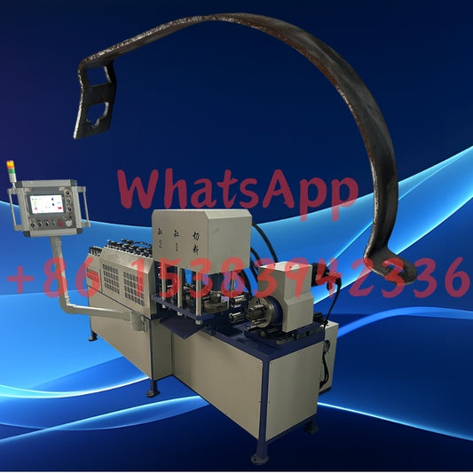 Road sign Pipe Clamp CNC manufacturing machine