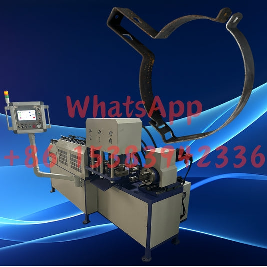 pipe clamp Metal clamps for road signs CNC production machine