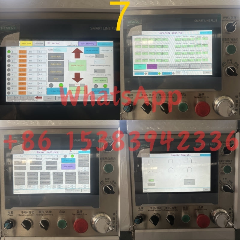 Customizing Siemens systems for a Polish client CNC Pipe Clamp Bending Machine（副本）