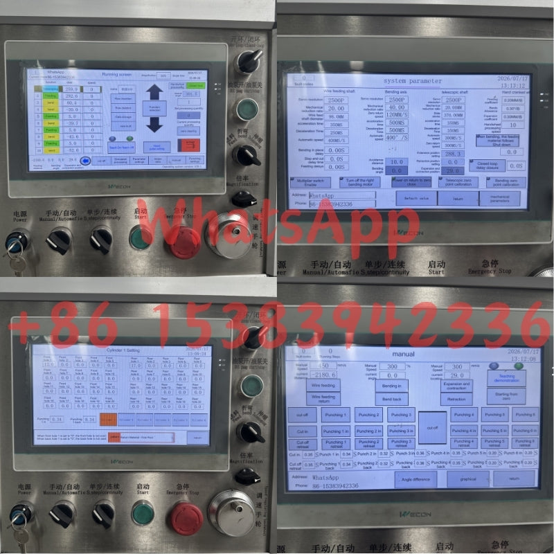 50X5mm Model CNC Pipe Clamp Bending Machine