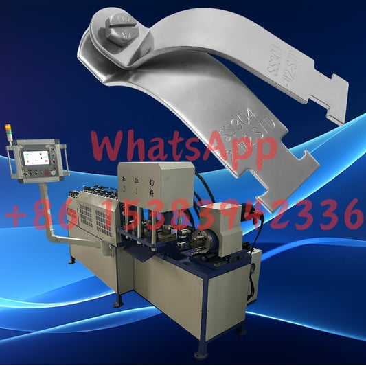 Pipe clamp CNC drilling machine